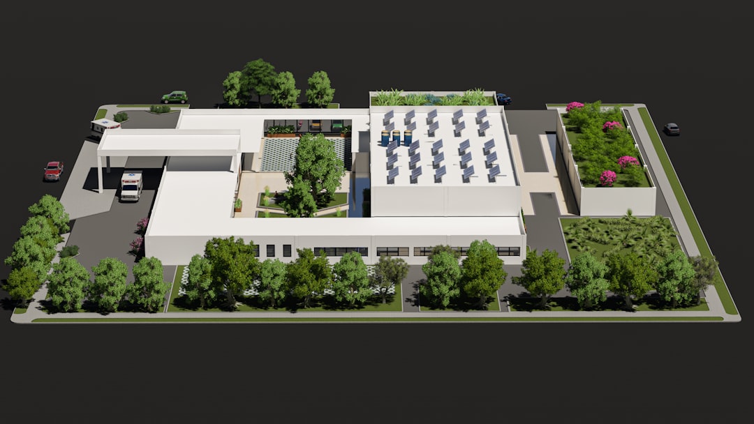 Cover illustration of modular steel buildings on a commercial campus, showing frames, panels, and a staged crane lift